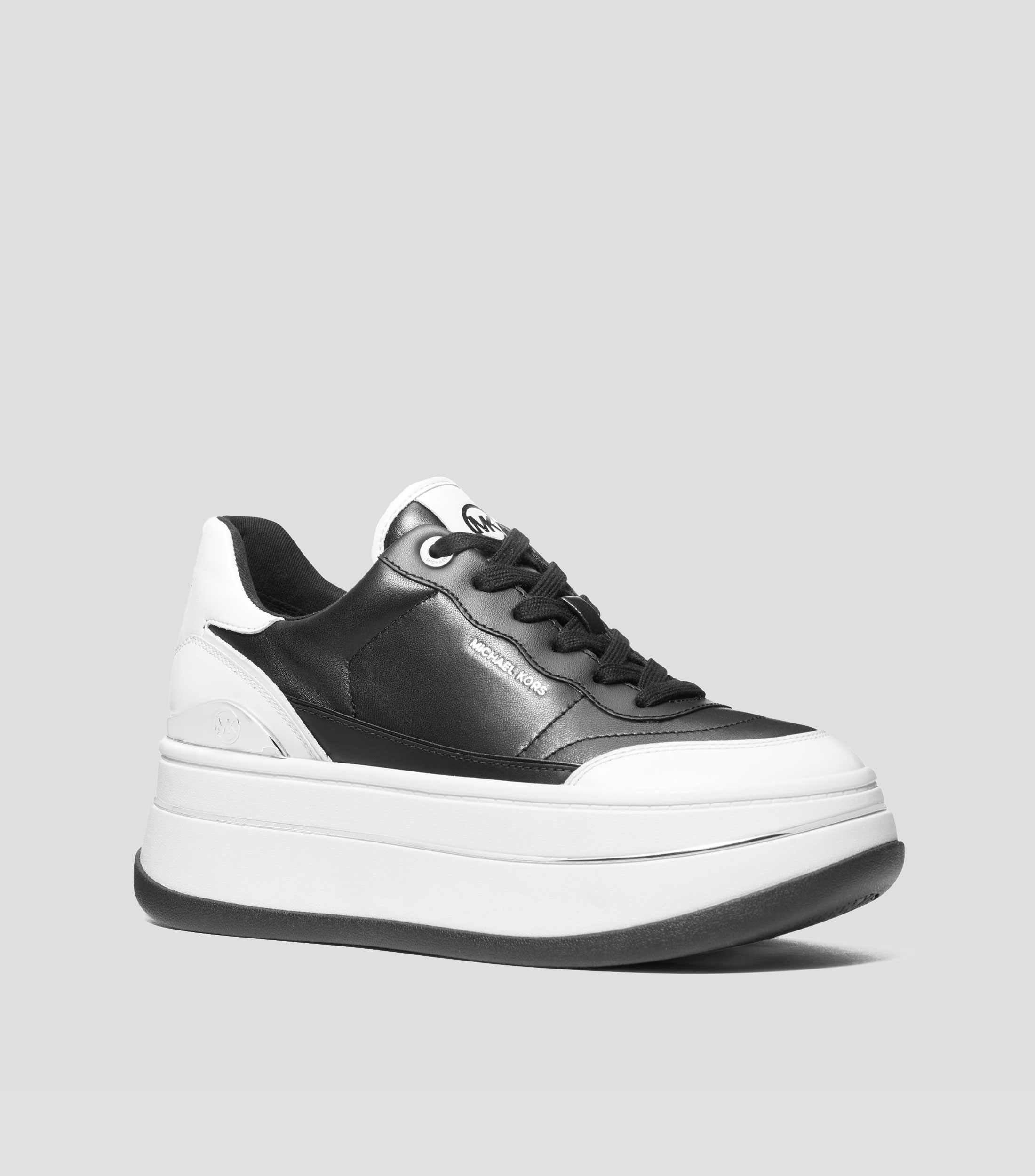 Tenis Casuales de Plataforma en piel Mujer